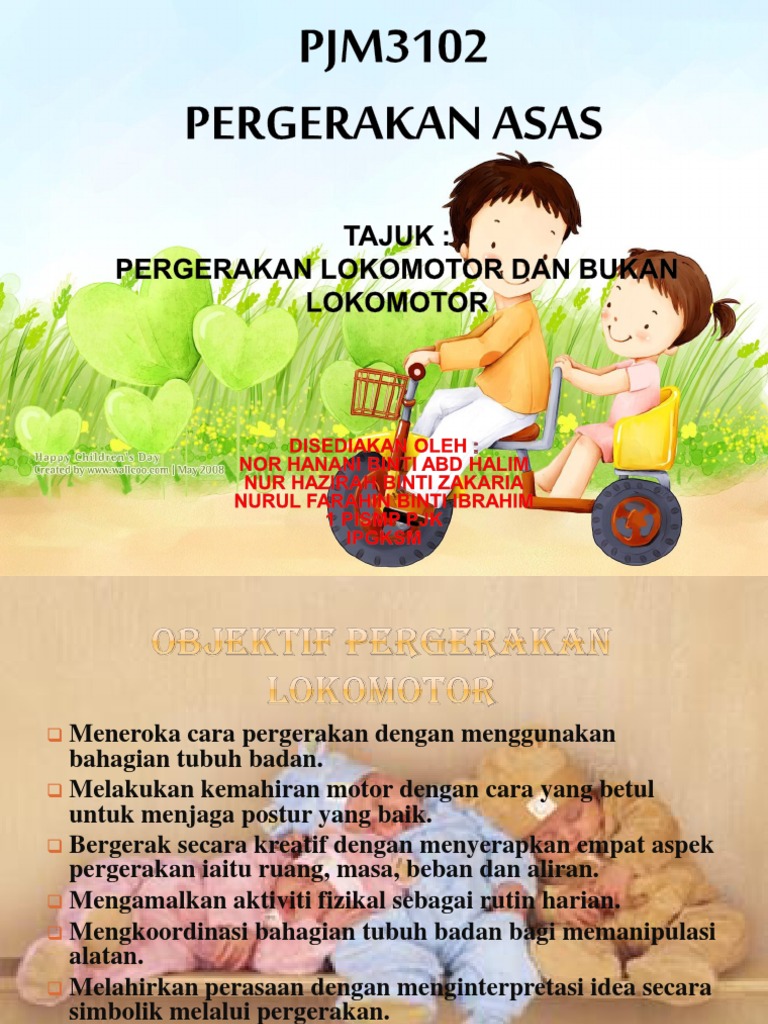 Pergerakan Asas Lokomotor Dan Bukan Lokomotor  PDF