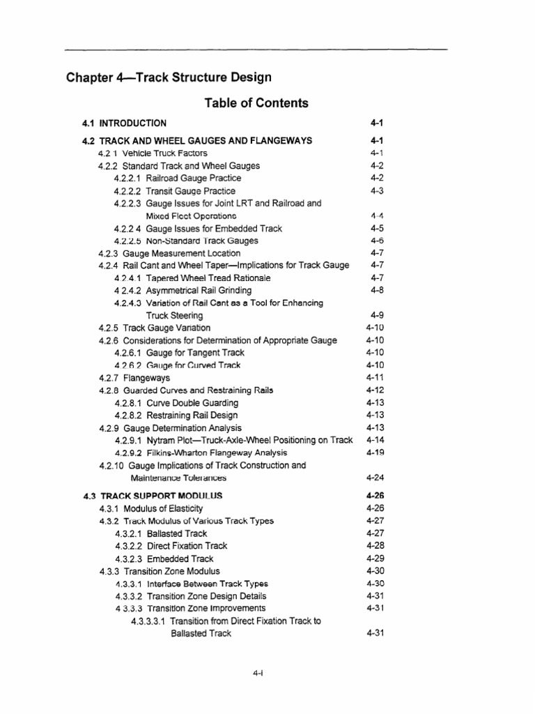 Track Structure Design for LRT Systems | PDF | Track (Rail Transport ...