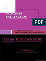 Customer Satifaction