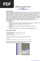 Download Tutorial Mikrotik Step by Step by Bambang Waluyojati SKom SN12508154 doc pdf