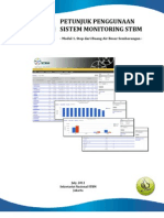 Pedoman/panduan/petunjuk Penggunaan Sistem Monitoring Dan Evaluasi Program STBM