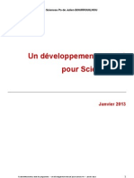 Candidature Sciences Po Julien BOURROUILHOU Note de Programme