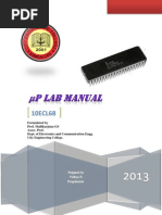Download 6th sem Microprocessor Lab Manual using AFDEBUG 10ECL68 by vishvakirana SN125087774 doc pdf