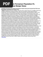 Skripsi Penelitian Tentang Pengaruh Internet Terhadap Pelajar