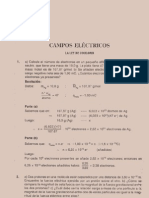 Fisica Ejercicios Resueltos Soluciones Campo Electrico