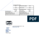 Samsung ML1640 5000 160 GB H.D 1 GB Ram P4 DVD Writer Keyboard Mouse Spaker HP Printer LG TFT 17"