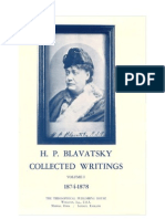 H.P. Blavatsky's early life and writings