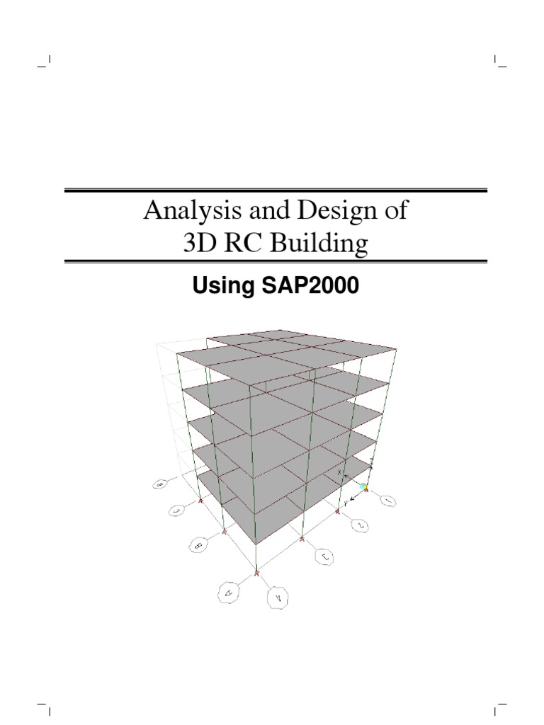 3D RC Building Design with SAP2000 | PDF | Beam (Structure) | Parameter ...