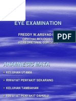 Eye Examination - Dr. Freddy, SPM