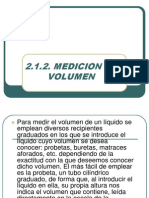 Medicion de Volumen