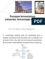 Aula 5 - Processos fermentativos industriais - Fermentação alcoolica