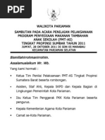 Download Pidato Wako Pmt-As by Suci Ramadhana SN125104553 doc pdf