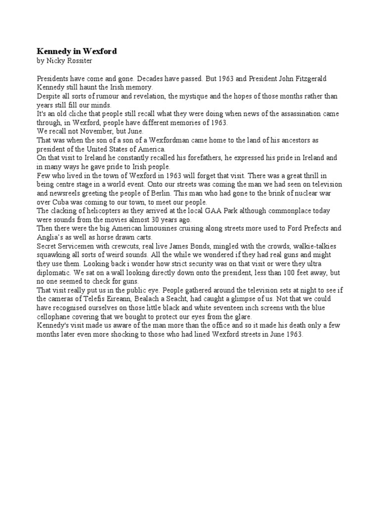 Kennedy | PDF | History