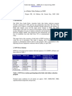 Economic Analysis of Boiler Tube Failures in NSW