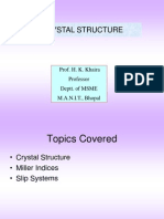 F Crystalstructure