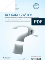 Ko, Kako, Zašto? Regionalna Saradnja NVO-a U Smanjenju Socijalne Isključenosti Isiromaštva