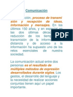 Comunicación