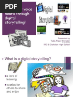 Download What is Digital Storytelling by Tuba Angay-Crowder by Tuba Angay-Crowder SN125140779 doc pdf