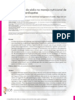 A Importância Do Sódio No Manejo Nutricional de Cães e Gatos Cardiopatas