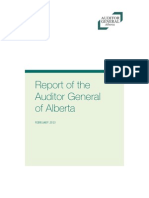 Report of The Auditor General of Alberta