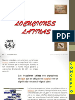 Locuciones Latinas