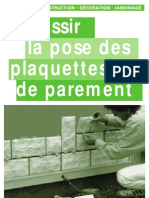 La Pose Des Plaquettes de Parement