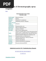 TLC Stains and Recipes Guide | PDF | Thin Layer Chromatography | Amine