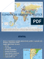 Elemente de Geografie Politica