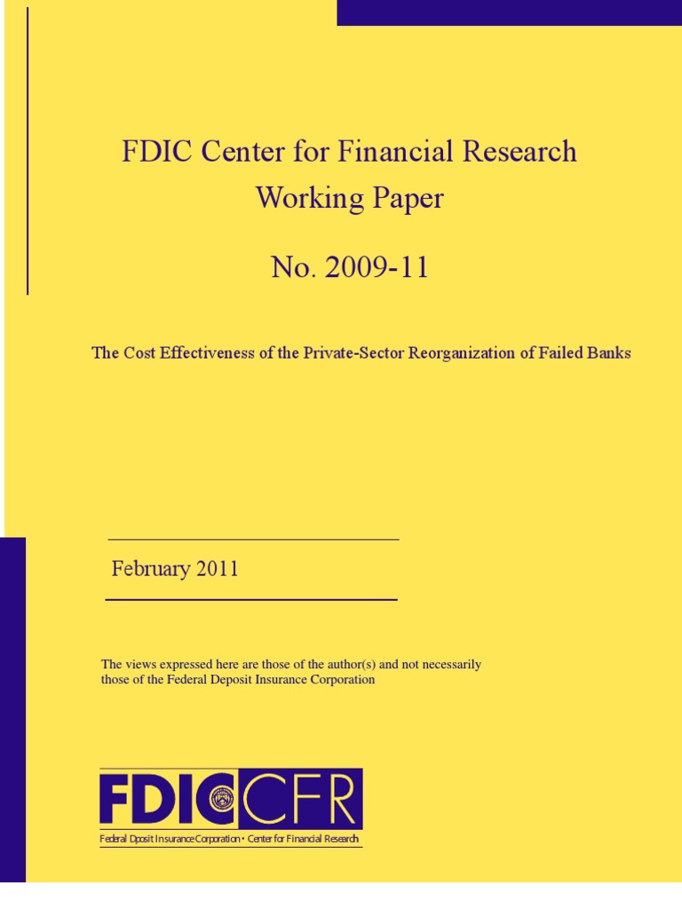 Bank failure thesis picture