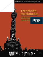 Transición Traicionada: Los Derechos Humanos en México Durante El Sexenio 2006-2012