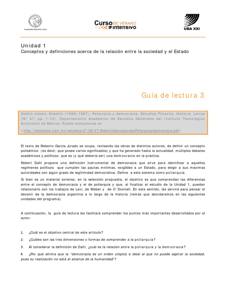 Guia 3Garcia Jurado Democracia Estado (política) Free 30day