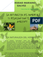 La Naturaleza Del Hombre