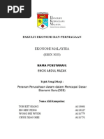 Download Kertas Kerja Ekonomi Malaysia by toh SN12520317 doc pdf