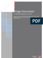 Design Document Web Hci