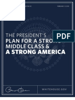 President Obama's Plan for Strong Middle Class