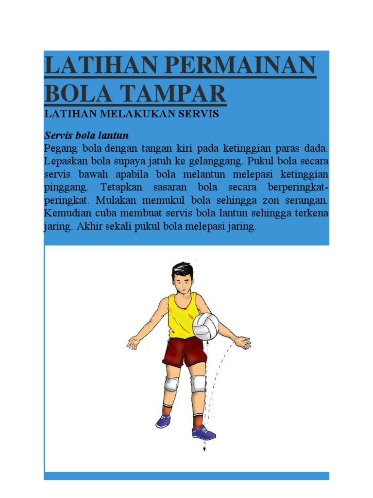 Latihan Permainan Bola Tampar Pdf