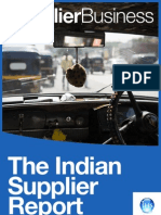 Indian Automotive Supplier Report