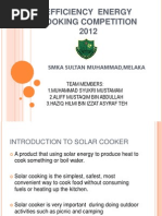 Download Effiency Energy Cooking Competition 2012 by Syukri Mustamam SN125235524 doc pdf
