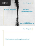 Bunker Problems - Practical and Legal Issues