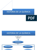 Historia de La Qu Mica