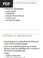 Principles of Bank Lending