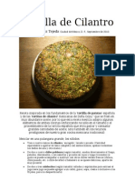 10.10.01 Tortilla de Cilantro, RGT