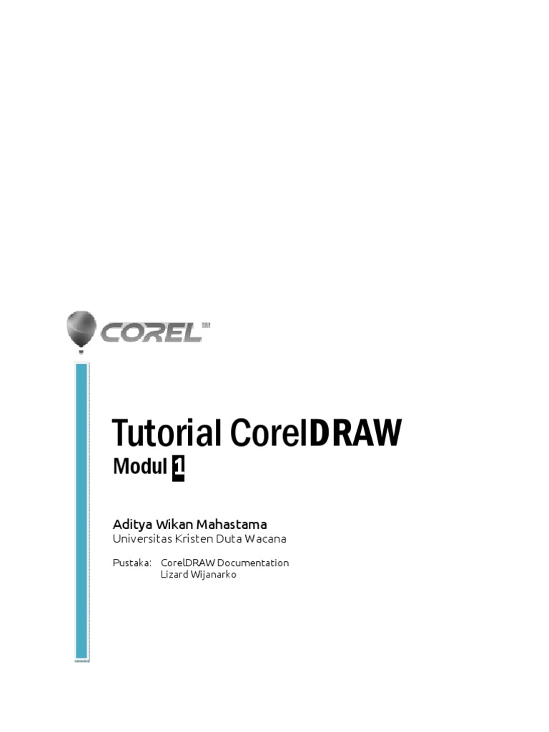 Tutorial Dasar CorelDRAW untuk Pemula | PDF