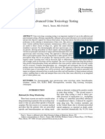 Advance Urine Toxicology Testing Article