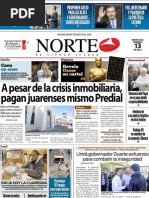 Periodico Norte de Ciudad Juárez 12 de Febrero de 2013