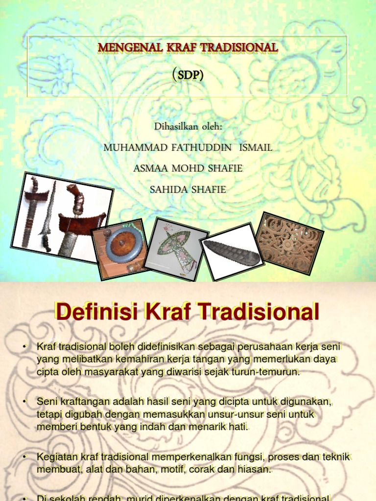 Mengenal Kraf Tangan Pdf
