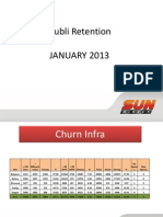 Retention Review Meeting - January 2013 ARUN