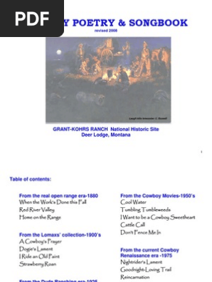 Cowboy Songbook (1)