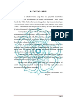 Review Dan Analisis Tesis "Faktor - Faktor Penentu Pola Penyebaran Dan Setting PKL Studi Kasus Kawasan Di Sekitar Monumen 45 - Banjarasari Surakarta"