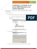 Servidor de Impresion Para Active Directory en Windows Server 2008